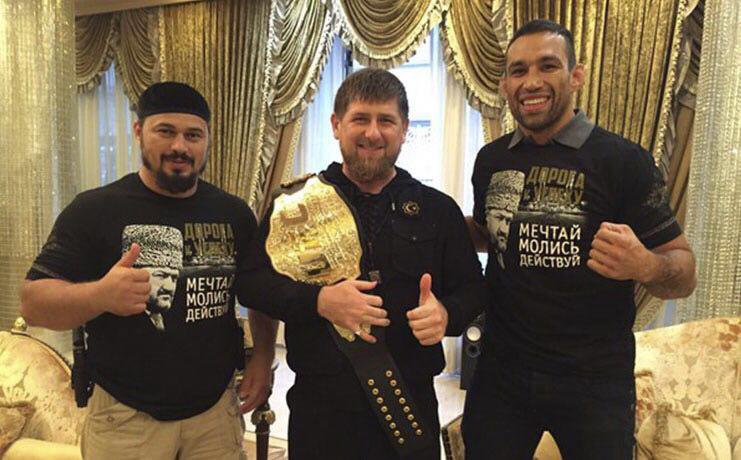 Рамзан Кадыров поздравил Фабрисио Вердума с победой на UFC 216