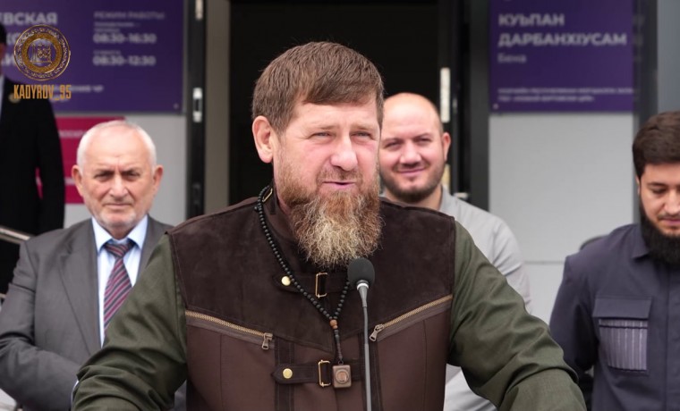 Рамзан Кадыров принял участие в открытии Беноевской участковой больницы на 33 койко-мест