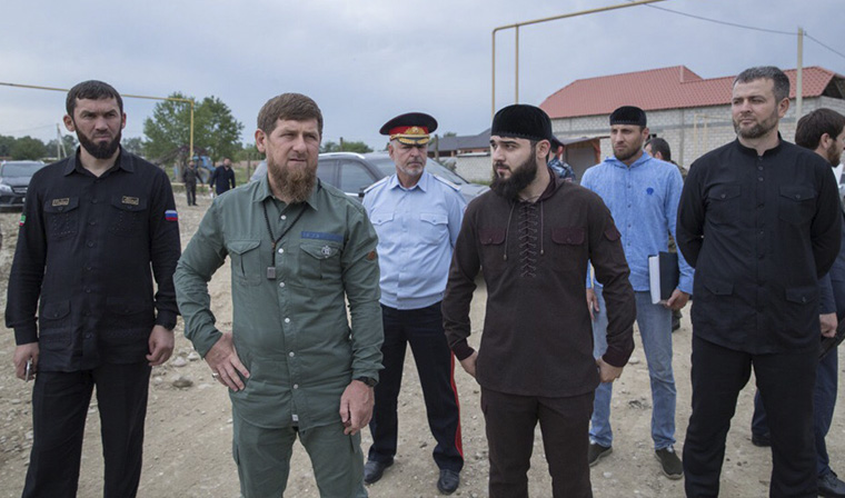 Рамзан Кадыров  посетил Курчалой с ознакомительной поездкой