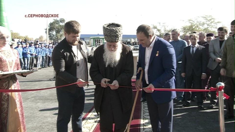В Чечне запущен новый завод по розливу минеральной воды