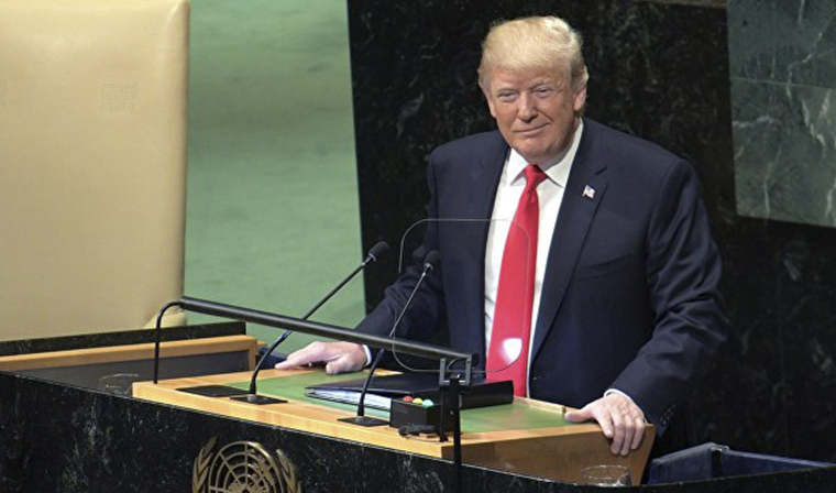 В зале Генассамблеи ООН встретили смехом выступление Трампа