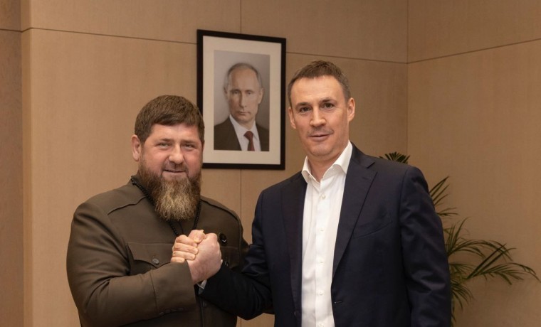 Рамзан Кадыров встретился с министром сельского хозяйства РФ Дмитриев Патрушевым