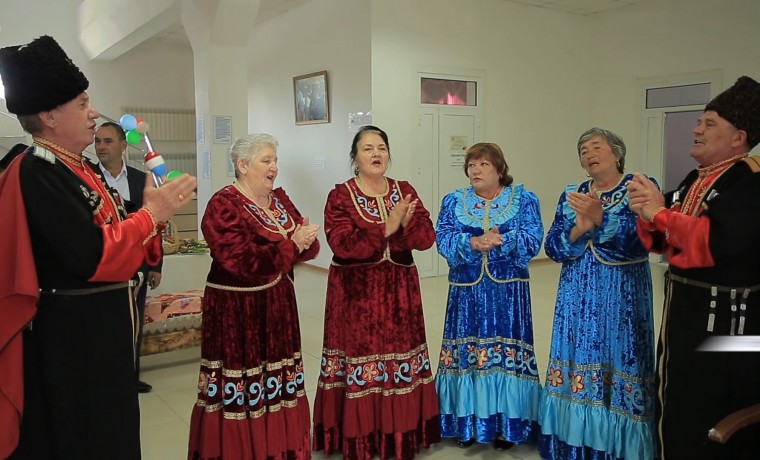 В Наурском районе накануне отметили День русской культуры в ЧР