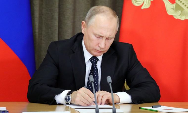 Владимир Путин подписал указ о весеннем призыве