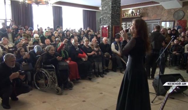 Алиса Супронова выступила с концертом на курорте «Кезеной Ам»