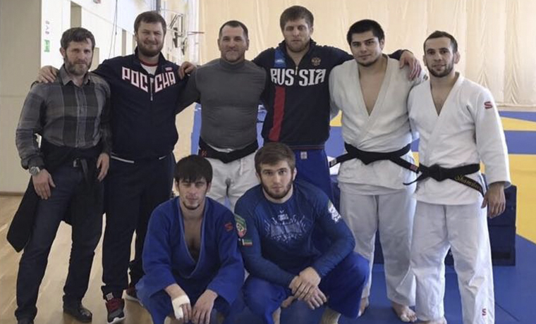 Чеченские дзюдоисты проходят тренировки в составе сборной России