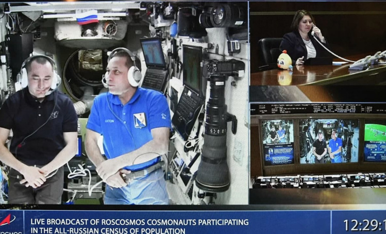 Российские космонавты прошли перепись на орбите