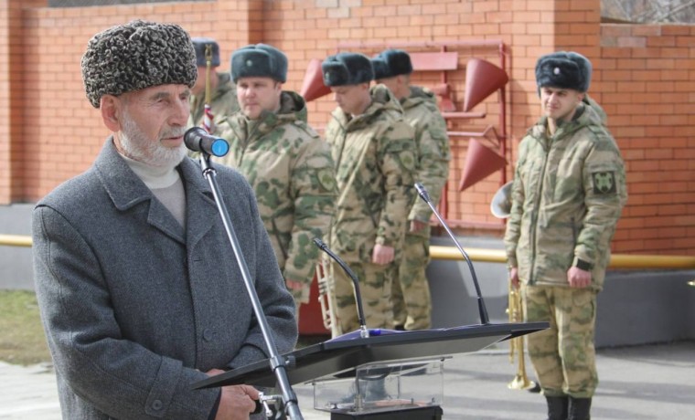 В Чеченской Республике увековечили память двух погибших сотрудников ОМОН «АХМАТ-1».