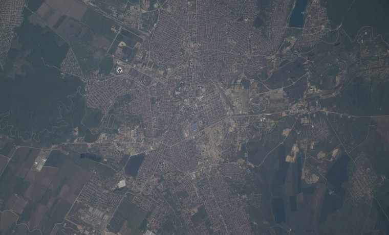 Дневной Грозный сфотографировал космонавт с борта МКС