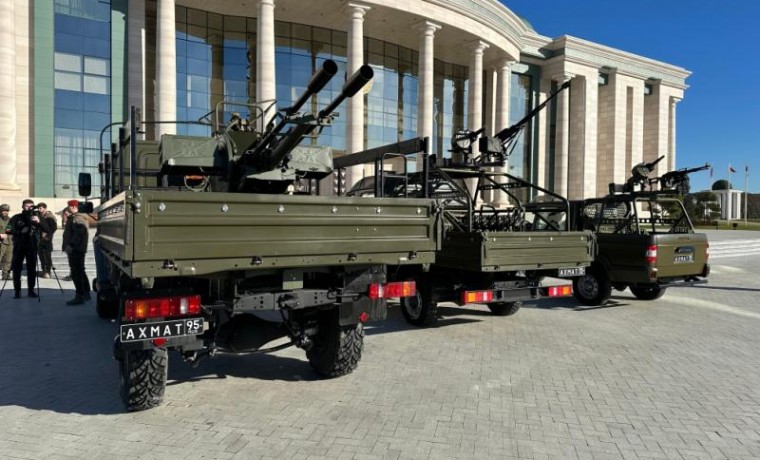 Рамзану Кадырову представили первые три образца «Джихад-машины»