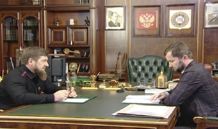 Рамзан Кадыров встретился с министром культуры ЧР Хож-Бауди Дааевым