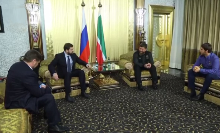 Рамзан Кадыров провел встречу с руководителем Федерального агентства по делам национальностей 