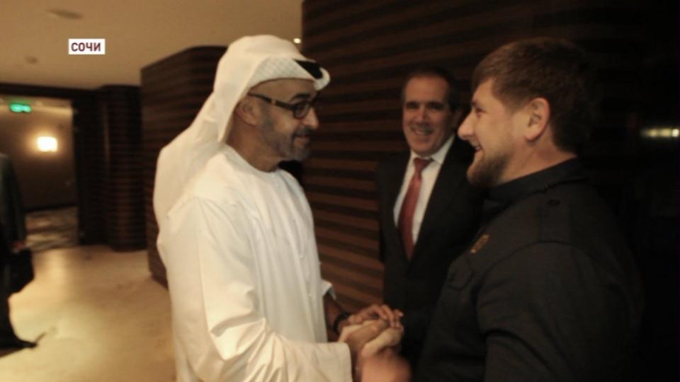 Р. Кадыров встретился с наследным принцем ОАЭ Мухаммедом  Аль-Нахайяном