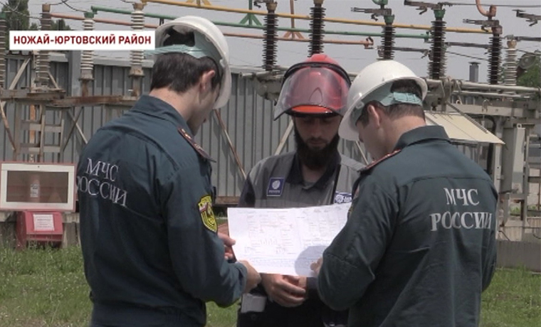 В Ножай-Юртовском районе ликвидировали частичное отключение электроэнергии