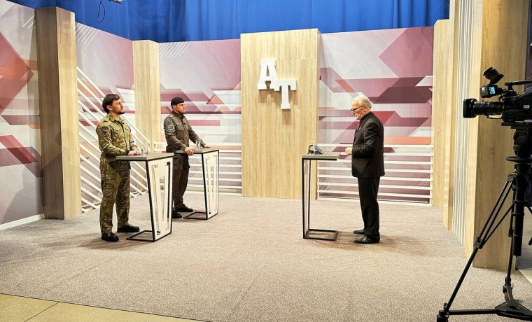 Военные врачи Росгвардии приняли участие в региональной телепередаче «Актуальная Тема» в Грозном