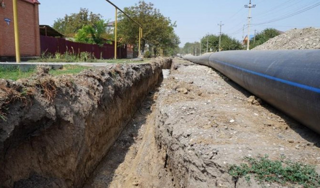 В Грозном продолжается замена ветхих водопроводных сетей