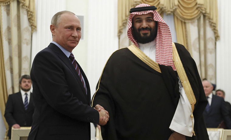 Владимир Путин поблагодарил Саудовскую Аравию за совместные действия по стабилизации рынка нефти