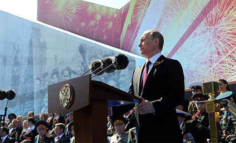Путин: День Победы — это напоминание тем, кто хочет испытать Россию