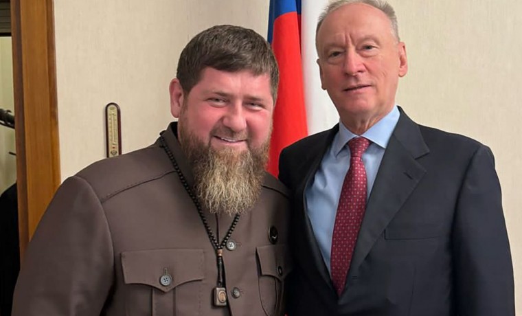 Рамзан Кадыров провел встречу с Секретарем Совета Безопасности РФ Николаем Патрушевым