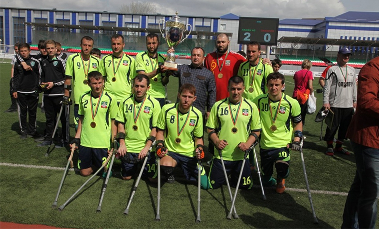 Чеченская футбольная команда «Ламан Аз» в четвертый раз стала победителем чемпионата России