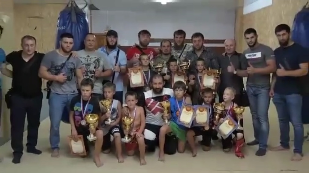 Ахмад, Эли и Адам Кадыровы приняли участие в первенстве Сочи по ММА среди детей