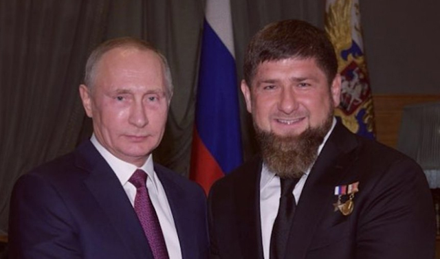 Глава Чечни поздравил Владимира Путина с получением медали «Ангел Хранитель мира»