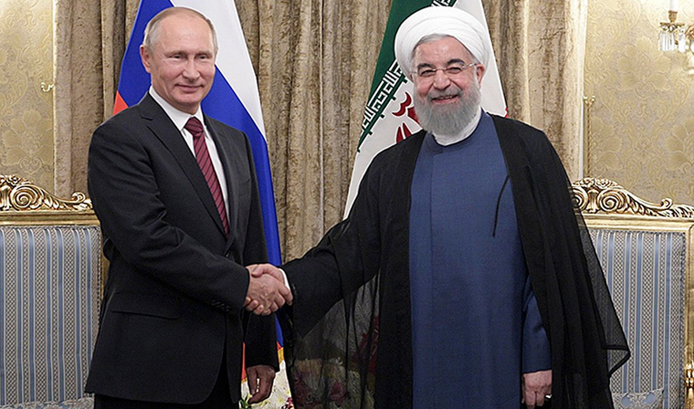 Путин прибыл в Тегеран на саммит России, Турции и Ирана