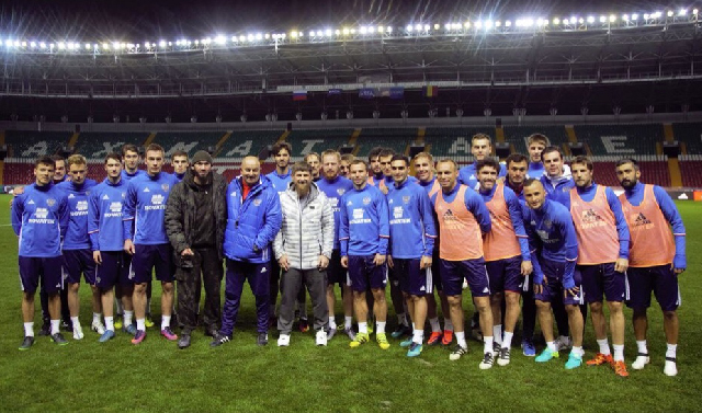 Рамзан Кадыров поздравил сборную страны по футболу