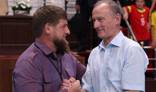 Рамзан Кадыров поздравил с днем рождения Николая Патрушева