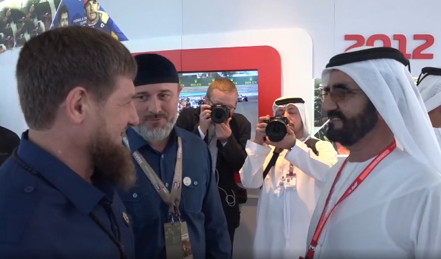 Рамзан Кадыров посетил с визитом в Объединенные Арабские Эмираты