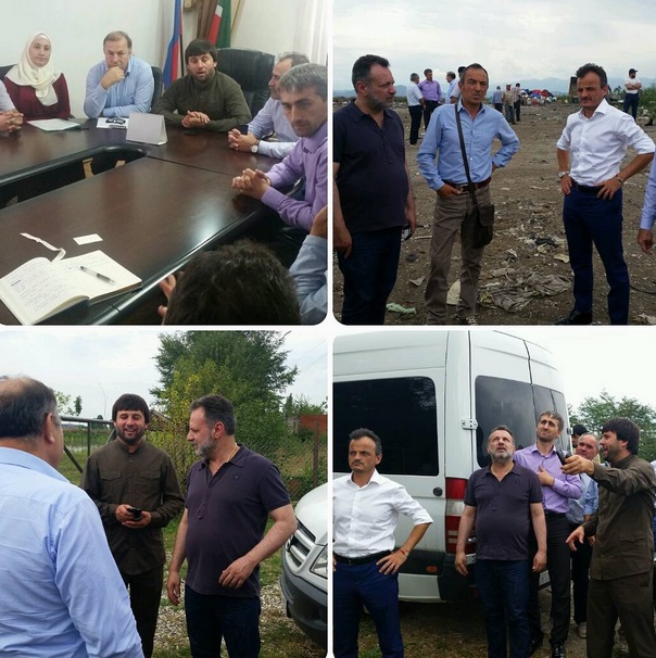Урус-Мартановский район Чеченской Республики посетила делегация из Италии