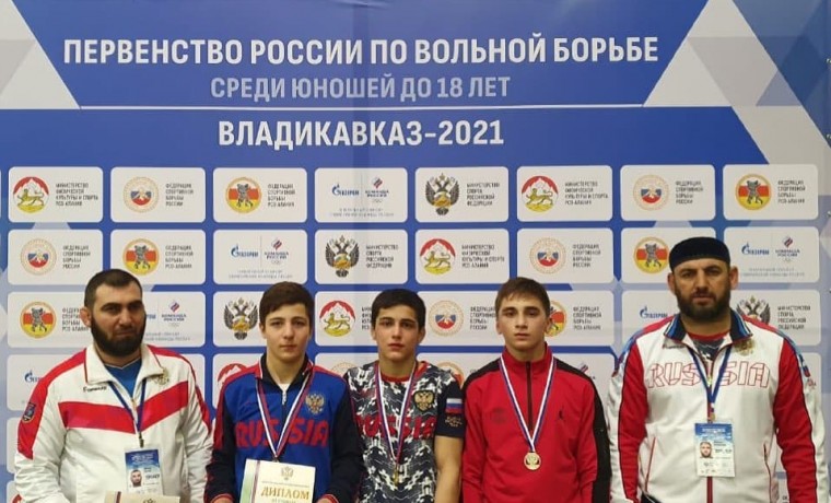 Борцы клуба «Ахмат» завоевали золото и серебро в Первенстве России