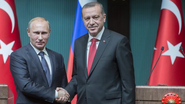 Владимир Путин и Реджеп Тайип Эрдоган договорились о личной встрече