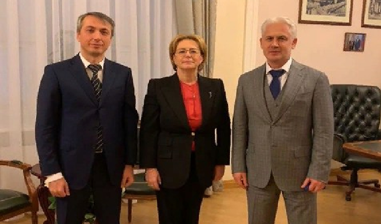 Правительственная делегация Чечни встретилась с Вероникой Скворцовой