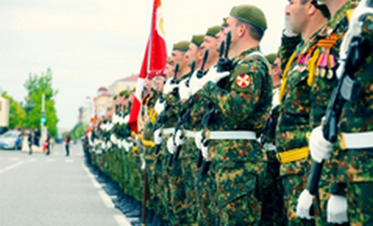 В параде Победы в Грозном примут участие около 3000 сотрудников и 60 машин спецтехники