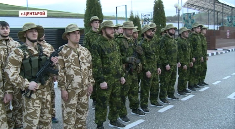 В Чечне бойцы  готовятся  пополнить ряды спецподразделений республики 