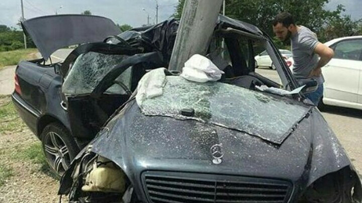 С начала года чеченские водители повредили 30 опор линий наружного освещения