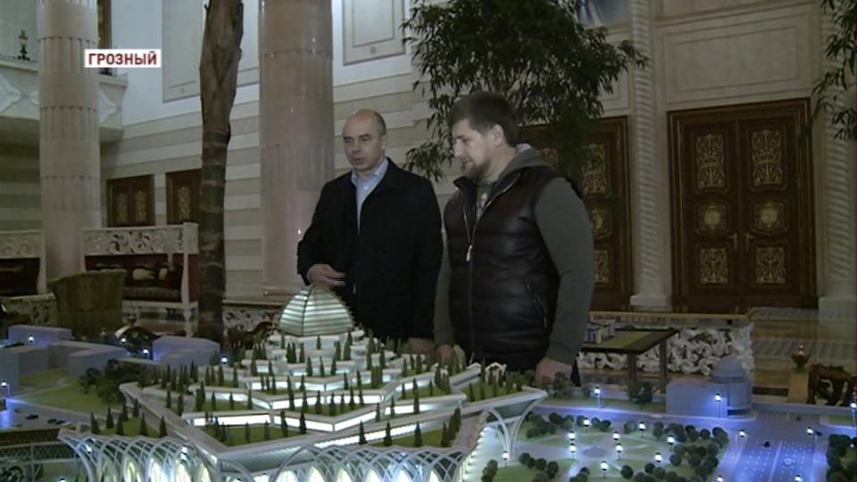 Чеченскую Республику посетил министр финансов России Антон Силуанов
