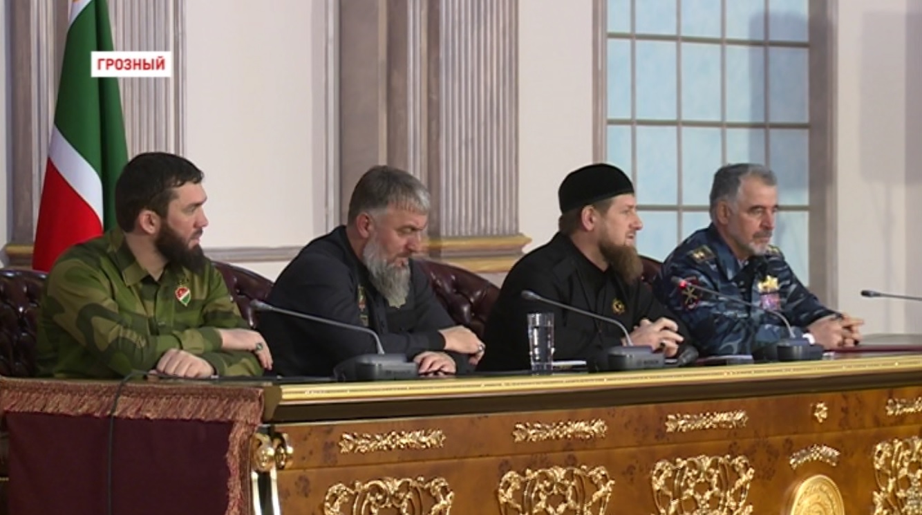 Рамзан Кадыров  провел  расширенное совещание с силовиками