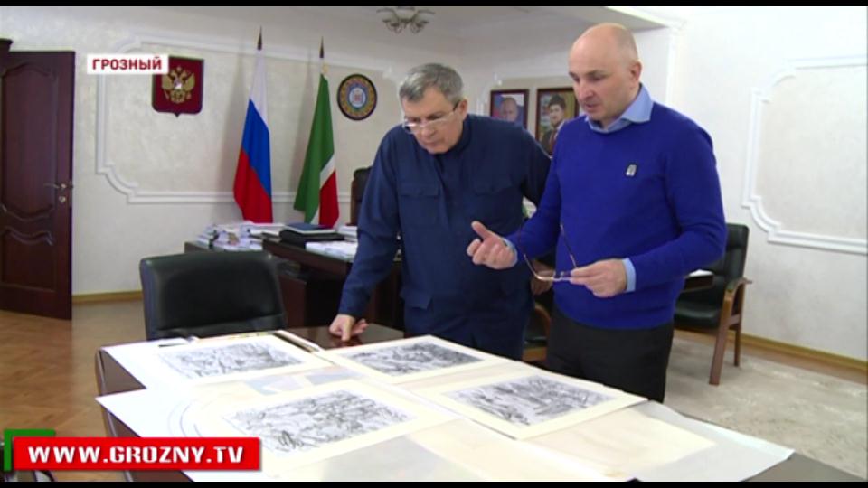 Председатель чеченского парламента встретился с руководителем проекта «Защитники неба Отечества»