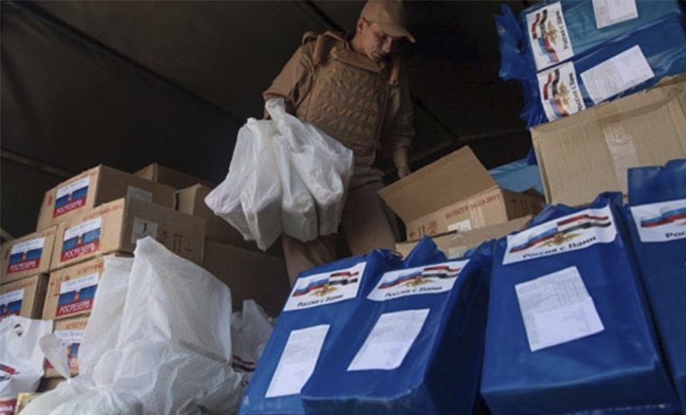 Россия доставила более 40 тонн подарков сирийским детям