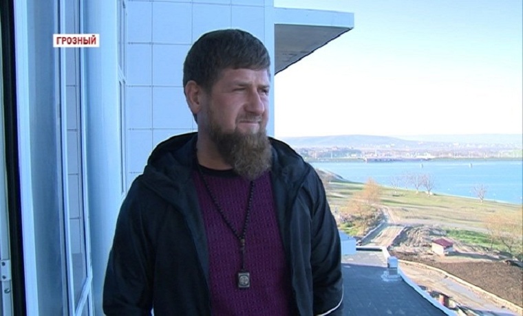 Кадыров ознакомился с ходом строительства  спортивно-оздоровительного комплекса «Грозненское море»