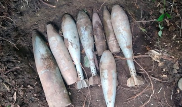 Схрон крупнокалиберных боеприпасов найден в ЧР