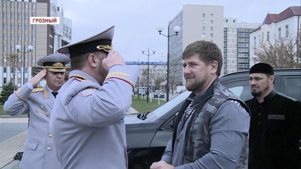 В Чечне отметили День сотрудника органов внутренних дел