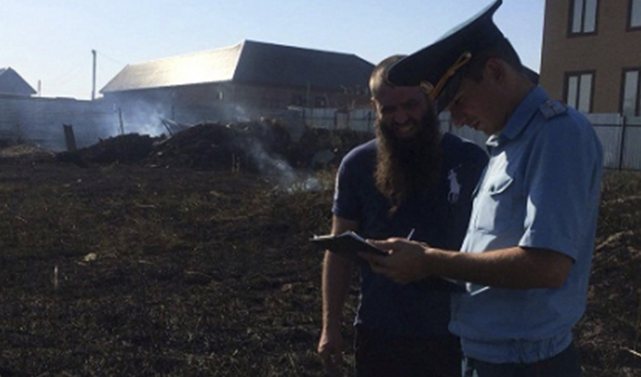 В Чечне привлекают к административной ответственности за сжигание сухой травы