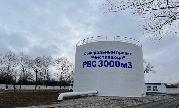 В городе Аргуне Чеченской Республики обновили 92 км водопроводных сетей