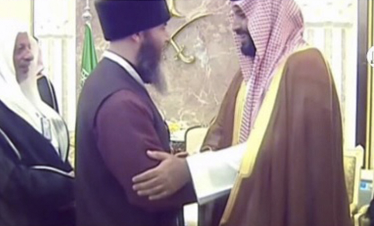 Салах Межиев встретился с Наследным принцем КСА Мухаммедом ибн Салман Аль Саудом