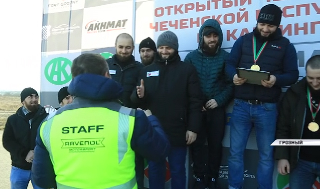 Представители телерадиокомпании «Грозный» стали победителями соревнований Winter Kart Race