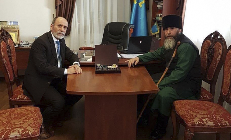 Салах Межиев встретился в Симферополе с муфтием Эмирали Аблаевым