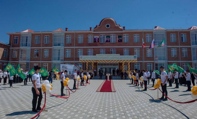 В Байсангуровском районе открылась новая школа